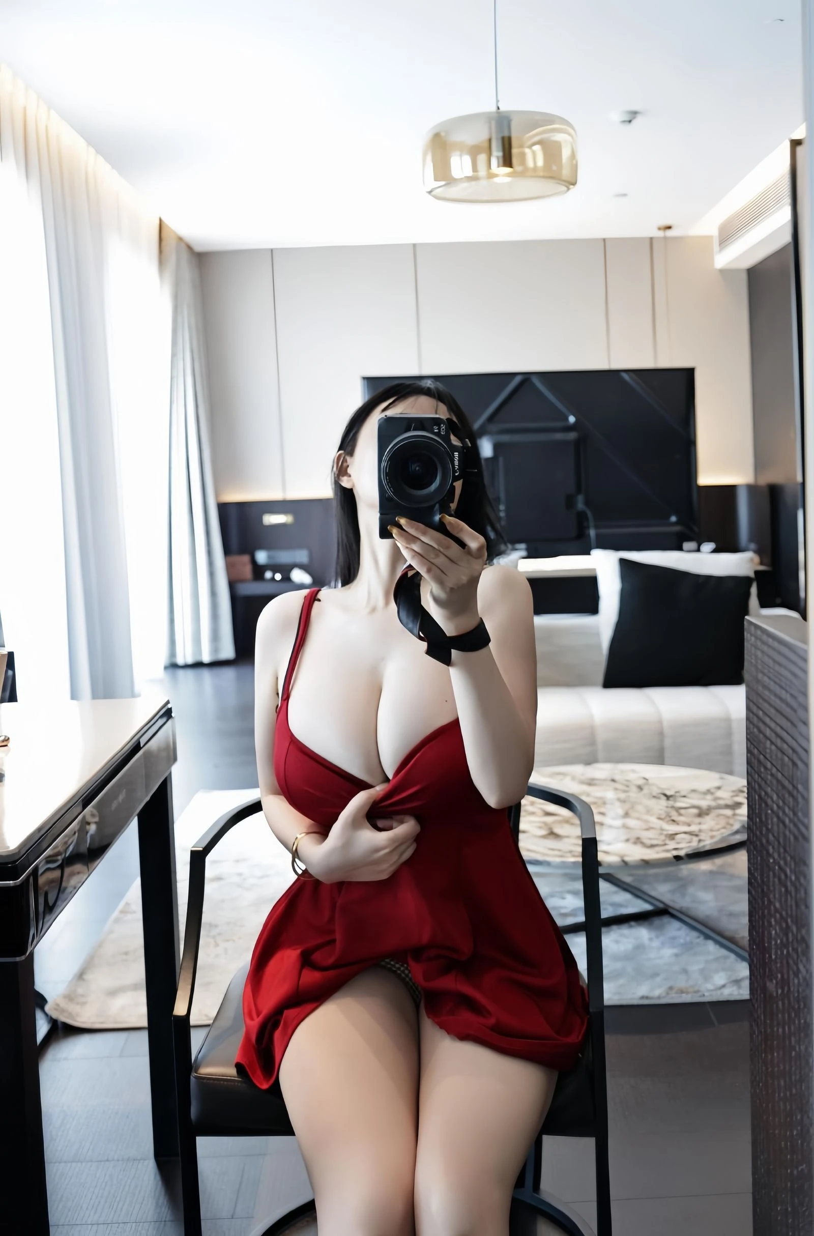 左公子666 – 难以抗拒的红色包臀 [10P] – 秀人网免费无水印在线套图写真-密资库